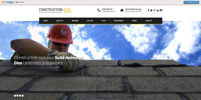 SKT Construction Lite Free Construction WordPress Themes