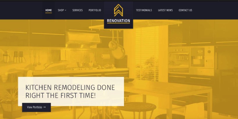 Renovation Premium Construction WordPress Themes