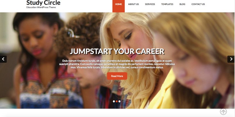 Study Circle Free Education WordPress Themes