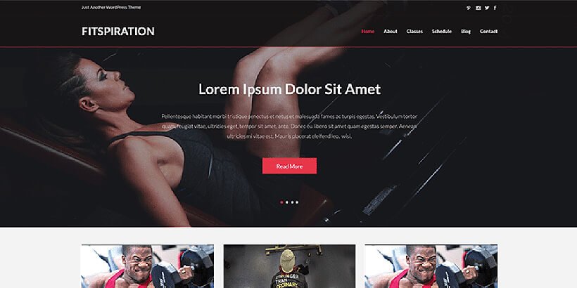 fitsiration free wordpress themes