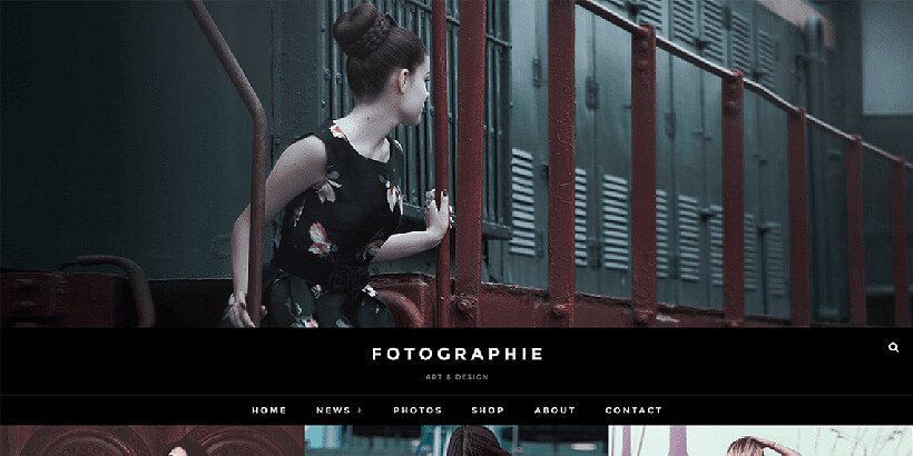 fotografie free photography wordpress themes