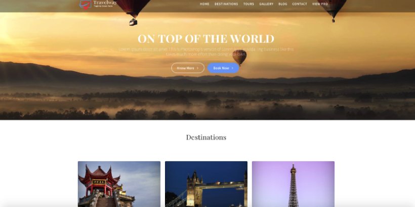  free travel WordPress theme