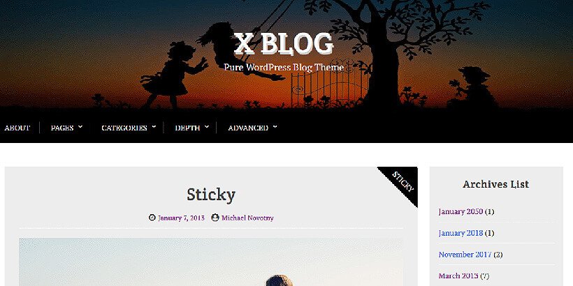 free blog wordpress themes