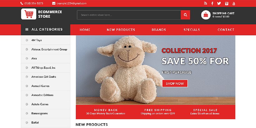 bbecommerce free woocommerce themes