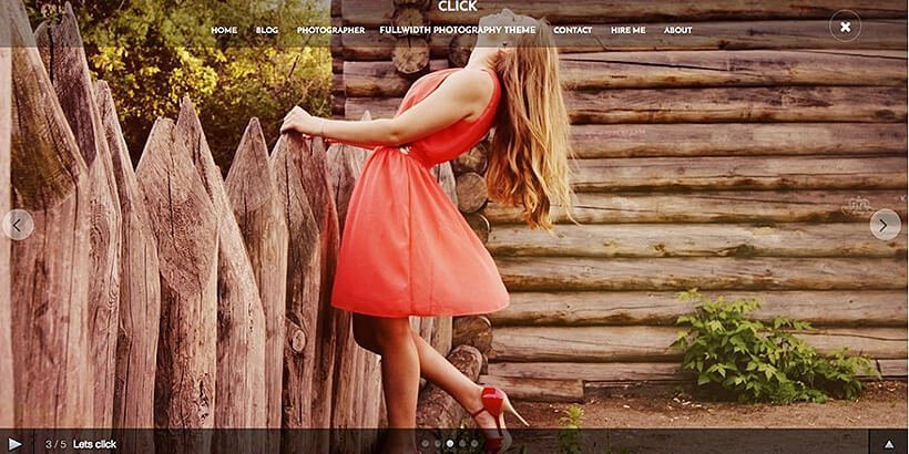 click free photography wordpress themes