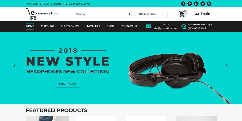 ecommercehub free woocommerce themes