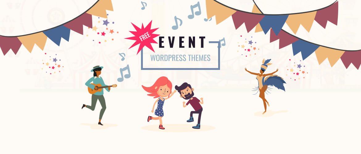 15+ Best Free Event WordPress Themes 2023