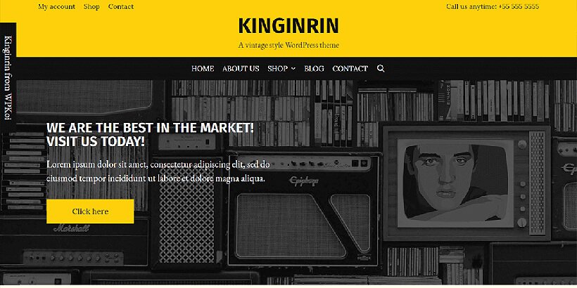 kinginrin free event wordpress themes