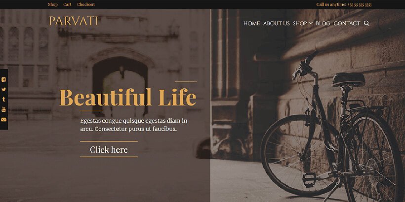 parvati free event wordpress themes