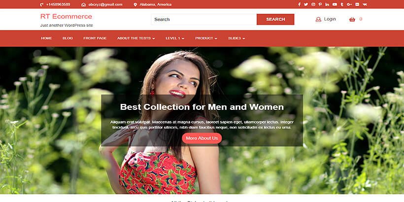 rtecommerce free woocommerce themes