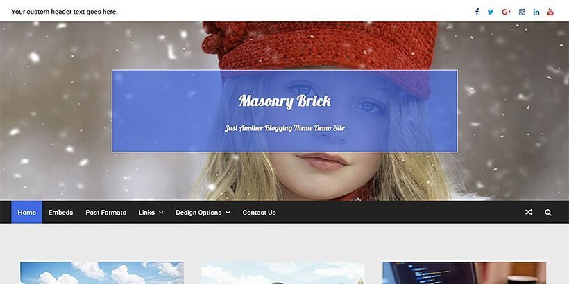 masonrybrick free wordpress masonary themes