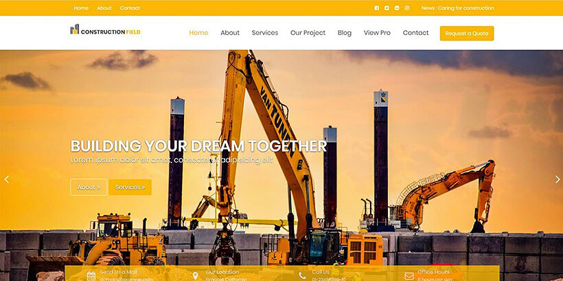 construction free gutenberg compatible wordpress themes