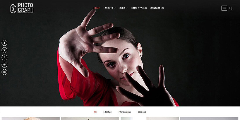 photograph free gutenberg compatible wordpress themes