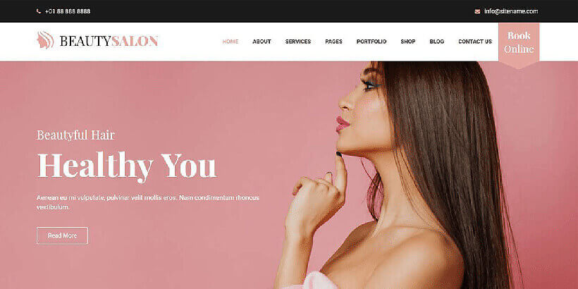 belleza free wordpress themes 