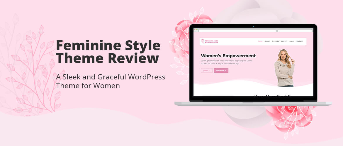 Feminine Style Theme Review : A Sleek and Graceful WordPress Theme for Women