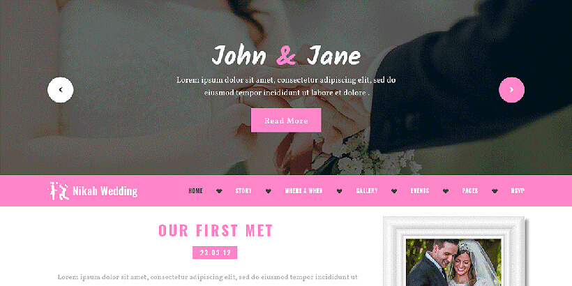 nikah free translation ready wordpress themes