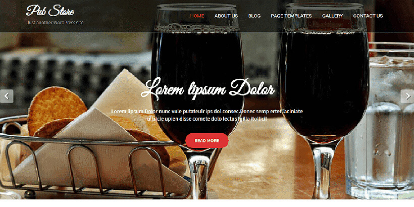 pubstore free lifestyle wordpress themes