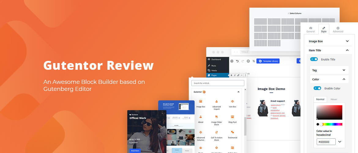 Gutentor Review: An Awesome Block Builder based on Gutenberg Editor