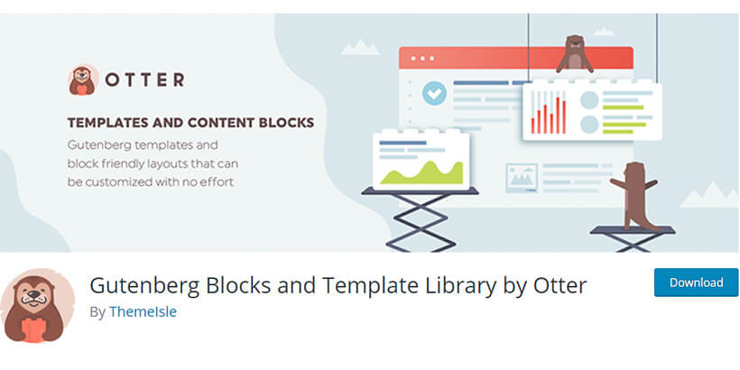 otter best gutenberg blocks plugins for WordPress