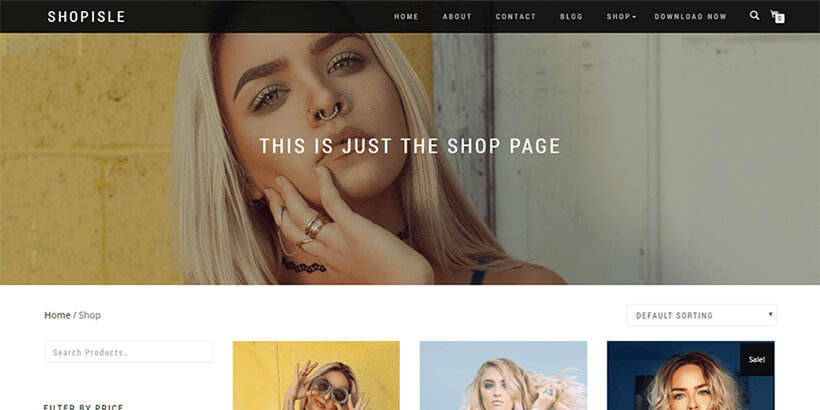 shopisle most popular wordpress themes