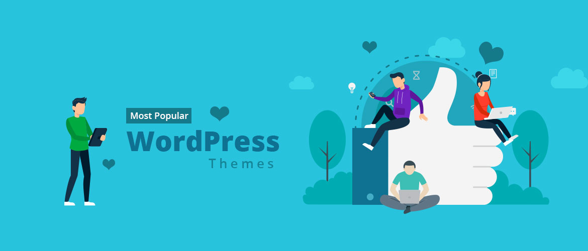 15+Most Popular WordPress Themes 2024