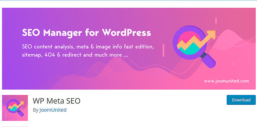 wpmeta free SEO plugins for WordPress