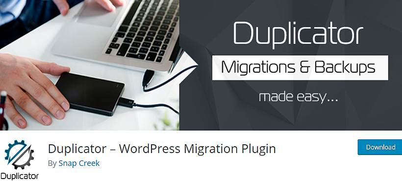 duplicator best wordpress backup plugins