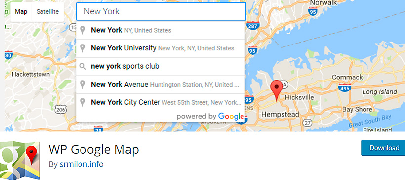 gmapembed Best Free WordPress Google Map Plugins