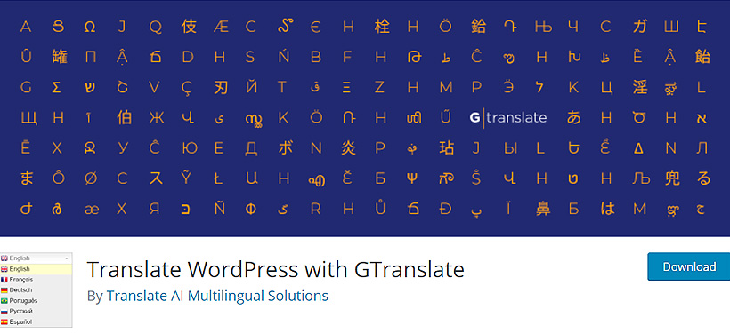 gtranslate best language translation for wordpress