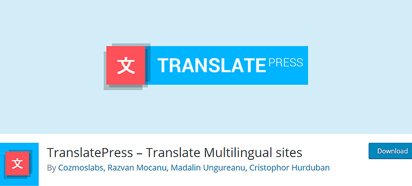 translatepress best language translation for wordpress