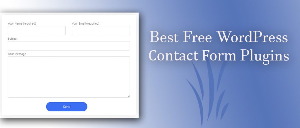 Best Free WordPress Contact Form Plugins