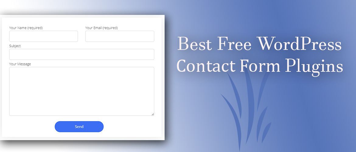 10 + Best Free WordPress Contact Form Plugins 2022
