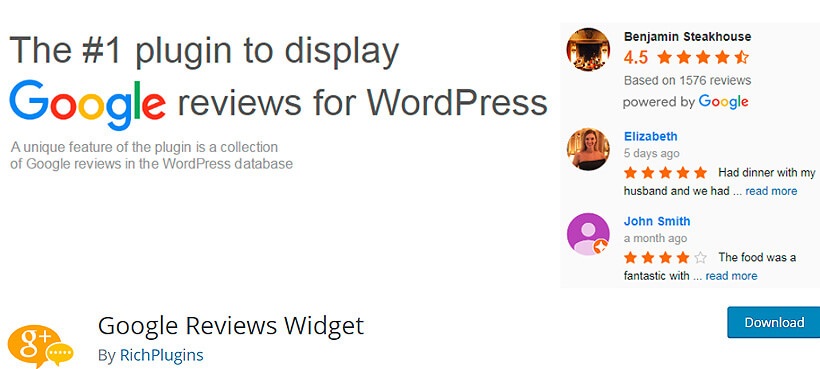 googlereview best wordpress review plugins