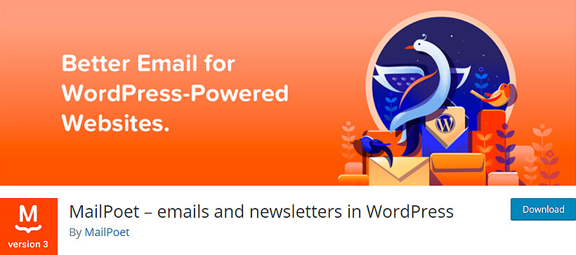 mailpoet wordpress newsletter plugins