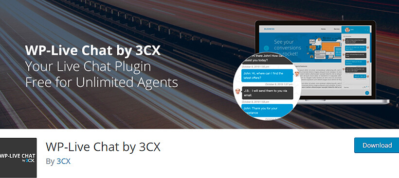 wplivechat free wordpress live chat plugin