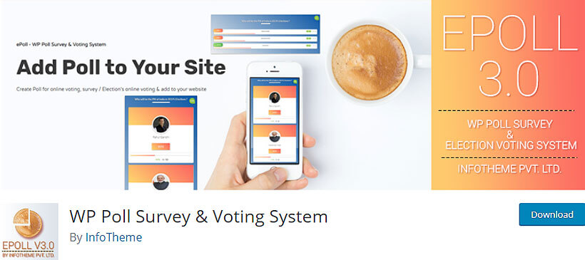 EPOOL wordpress voting plugins