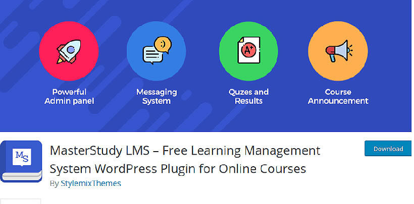 MasterStudy wordpress lms plugins