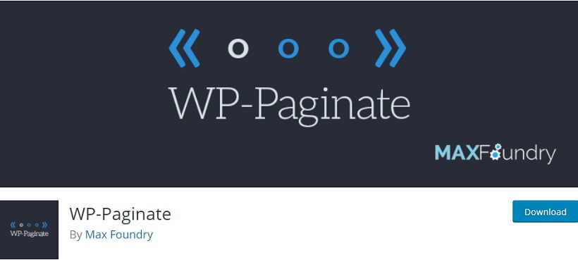 wp-paginate wordpress pagination plugins