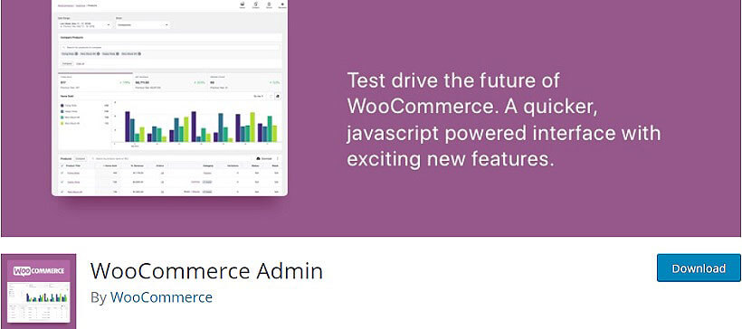 woocommerce admin wordpress dashboard plugins