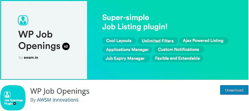 wp job openings