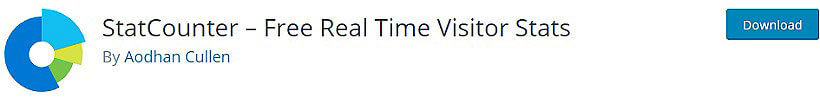 StatCounter wordpress visitor counter plugins