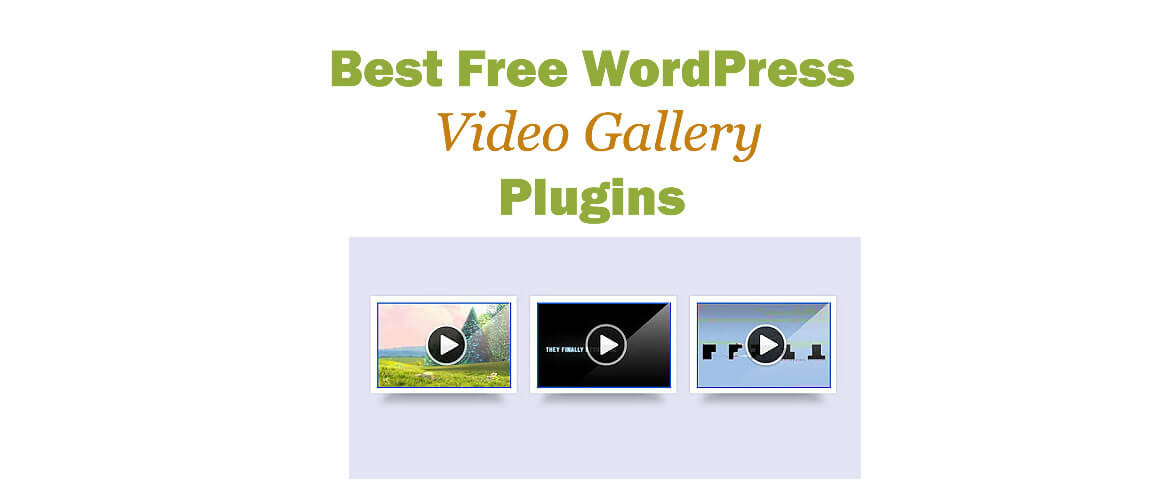 wordpress video gallery plugins