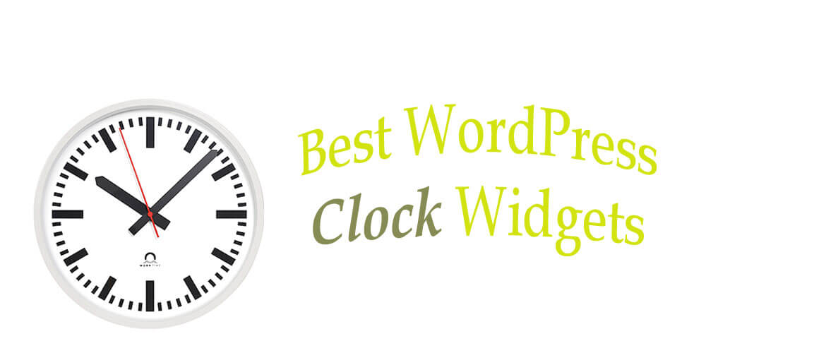 Best WordPress Clock Widgets