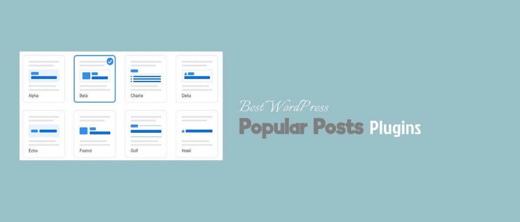 Best WordPress Popular Posts Plugins