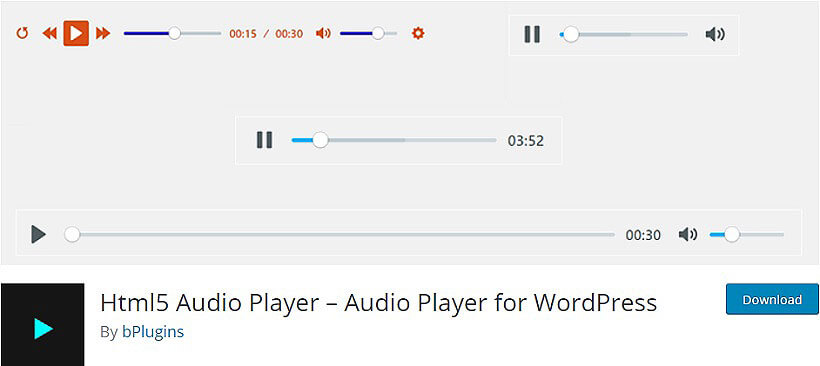 html5 audio player