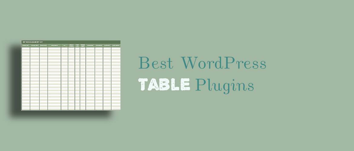 6 + Best WordPress Table Plugins 2024