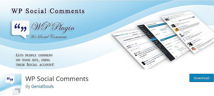 wp social comments