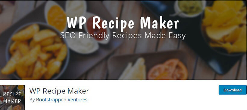 WP Recipe Maker WordPress Recipe Plugins