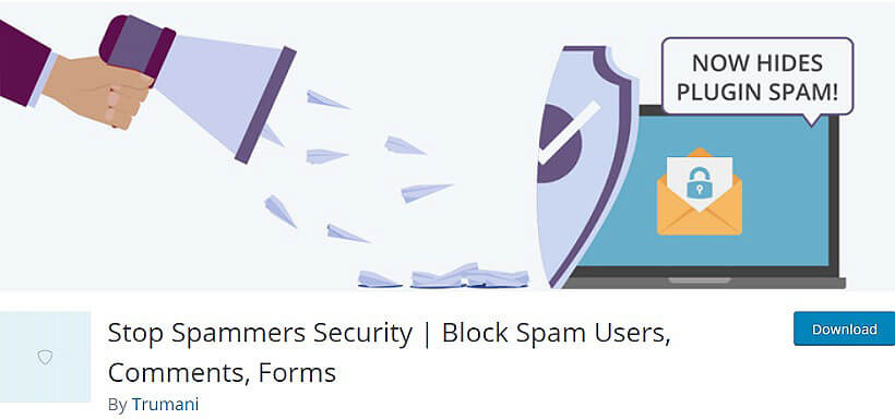 stop spammers security