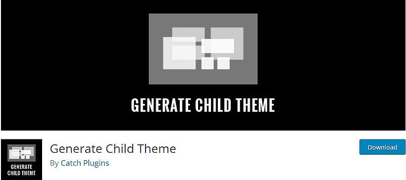 generate child theme